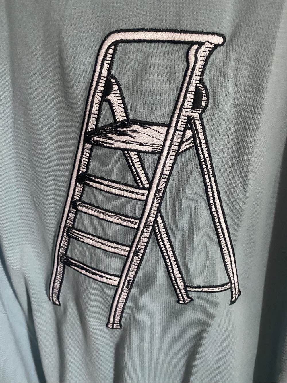 Louis Vuitton Louis Vuitton Embroidered Graphic T-Shirt XXL Size US XXL / EU 58 / 5 - 7 Thumbnail