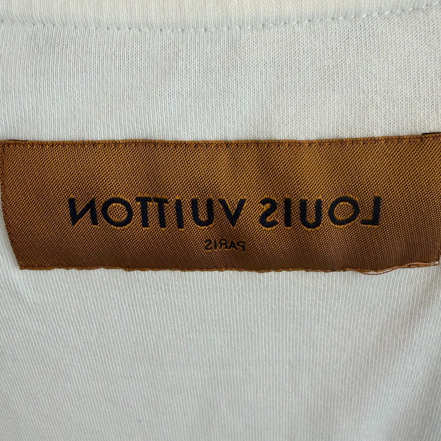 Louis Vuitton Louis Vuitton Chain Jacquard T-Shirt Size M Size US M / EU 48-50 / 2 - 8 Thumbnail