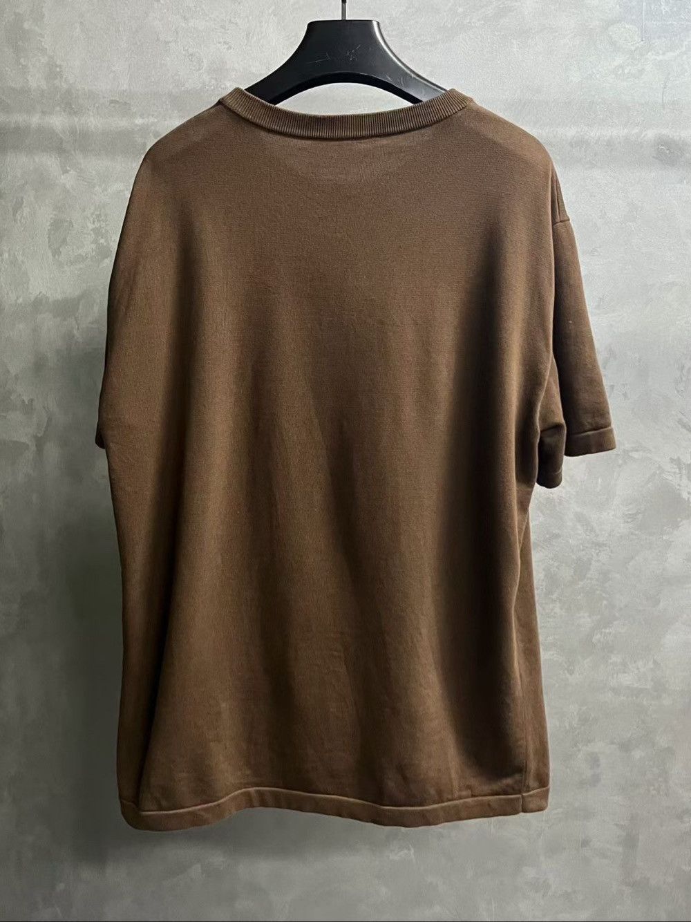 Louis Vuitton Louis Vuitton Logo Knit T-Shirt Size XL Size US XL / EU 56 / 4 - 2 Thumbnail