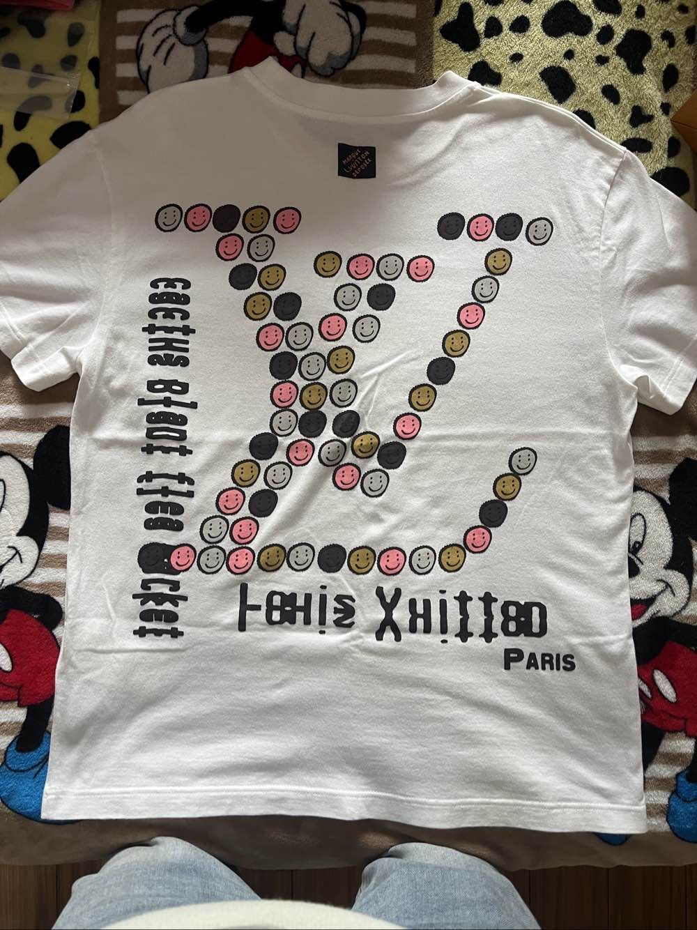 Louis Vuitton Louis Vuitton x CPFM Smiley Logo T-Shirt Size XS Size US XS / EU 42 / 0 - 2 Thumbnail