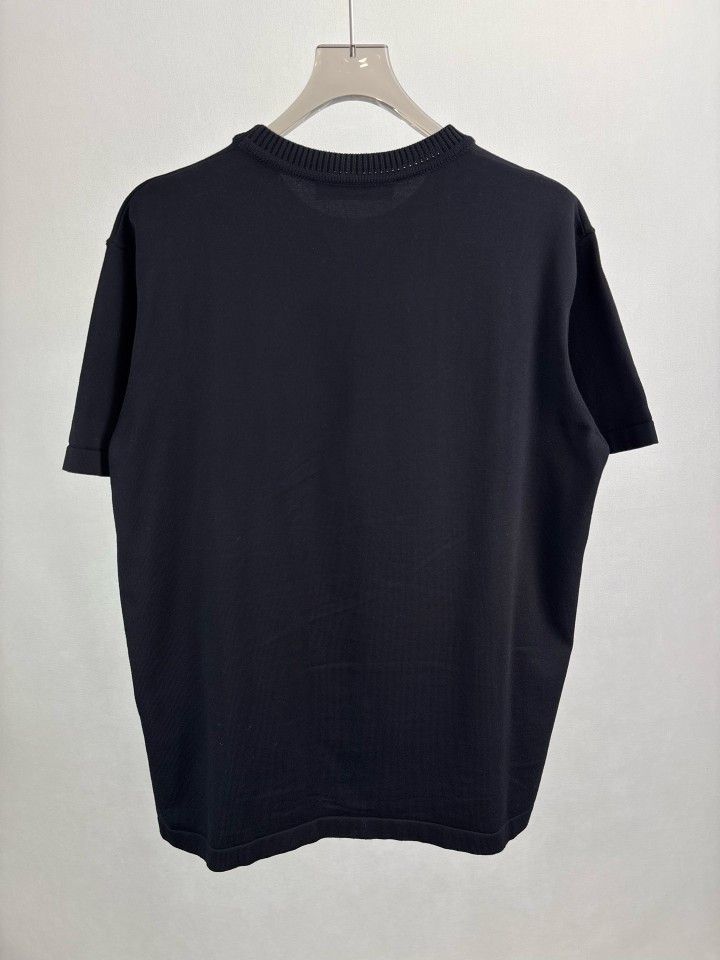 Louis Vuitton Louis Vuitton Logo T-Shirt Black XL Size US XL / EU 56 / 4 - 2 Thumbnail
