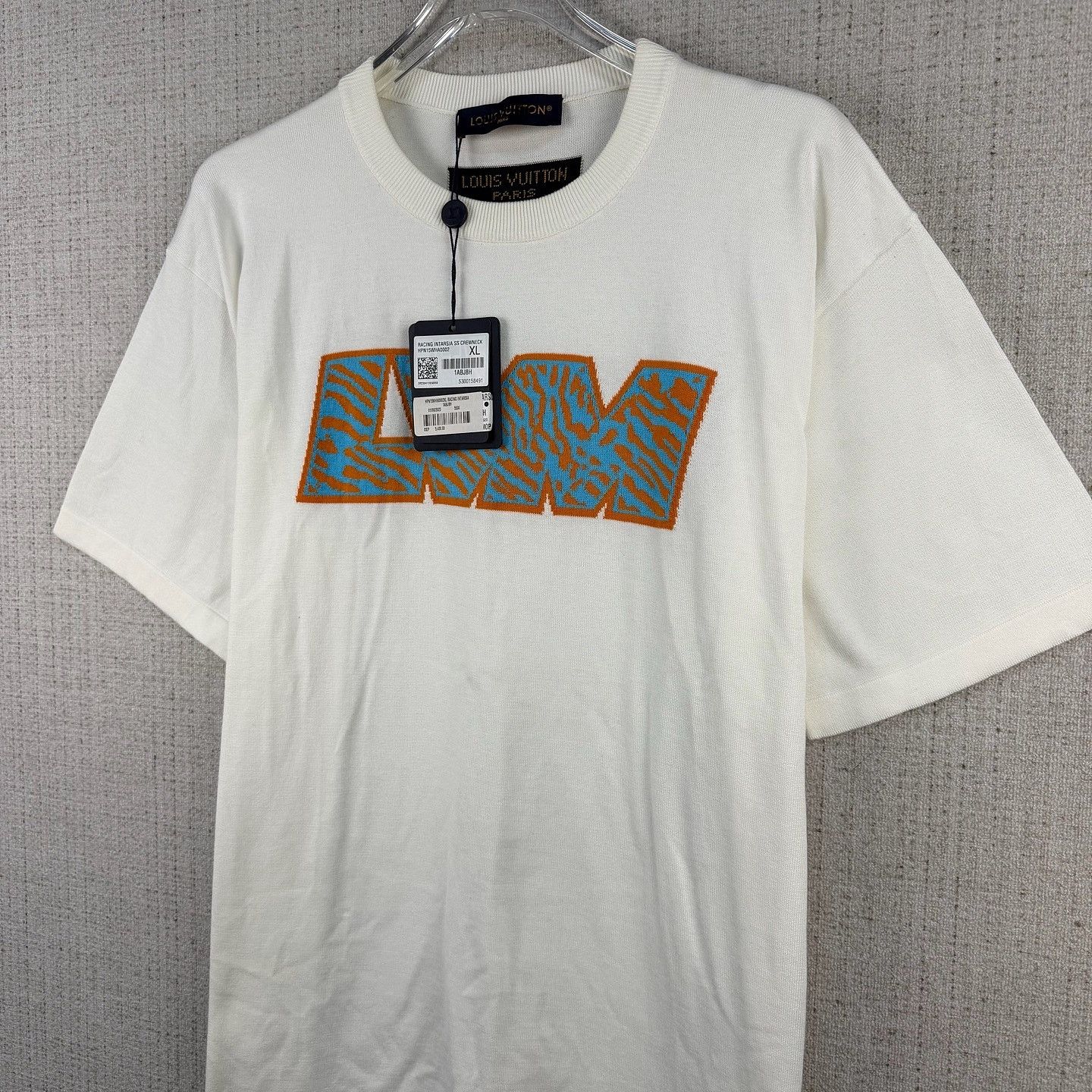 Louis Vuitton Louis Vuitton Racing Intarsia T-Shirt Size XL Size US XL / EU 56 / 4 - 7 Thumbnail