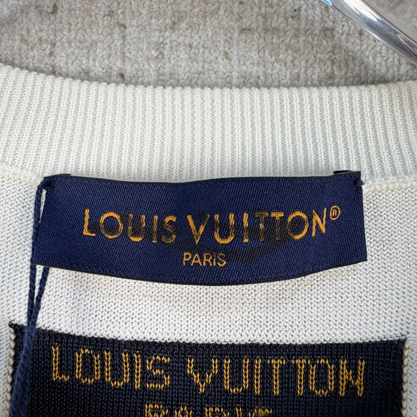 Louis Vuitton Louis Vuitton Racing Intarsia T-Shirt Size XL Size US XL / EU 56 / 4 - 3 Thumbnail