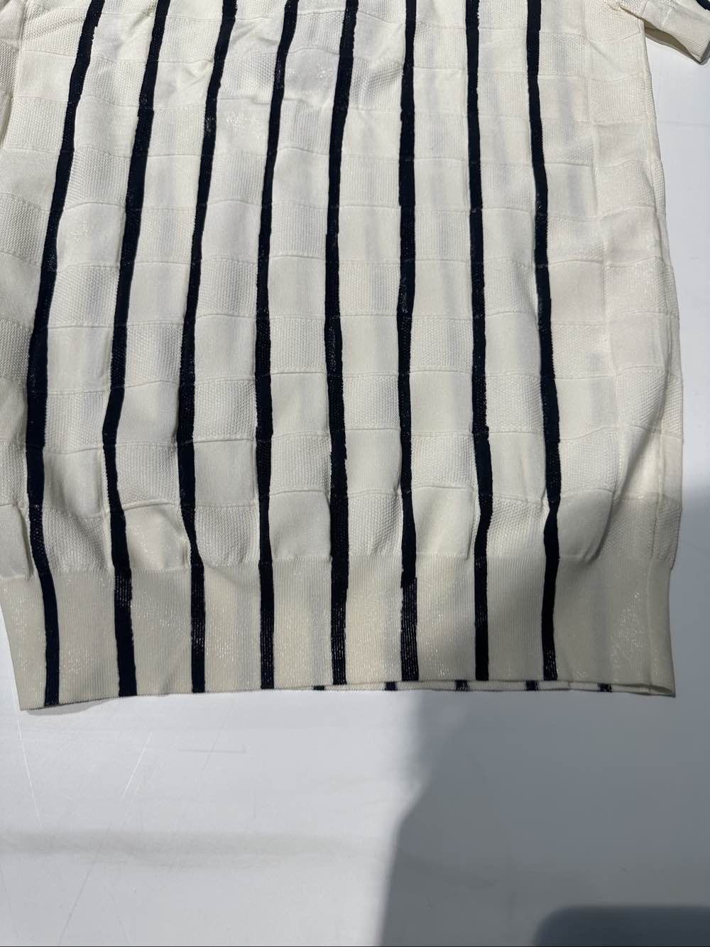 Louis Vuitton Louis Vuitton Striped Knit T-Shirt Size M Size US M / EU 48-50 / 2 - 7 Thumbnail