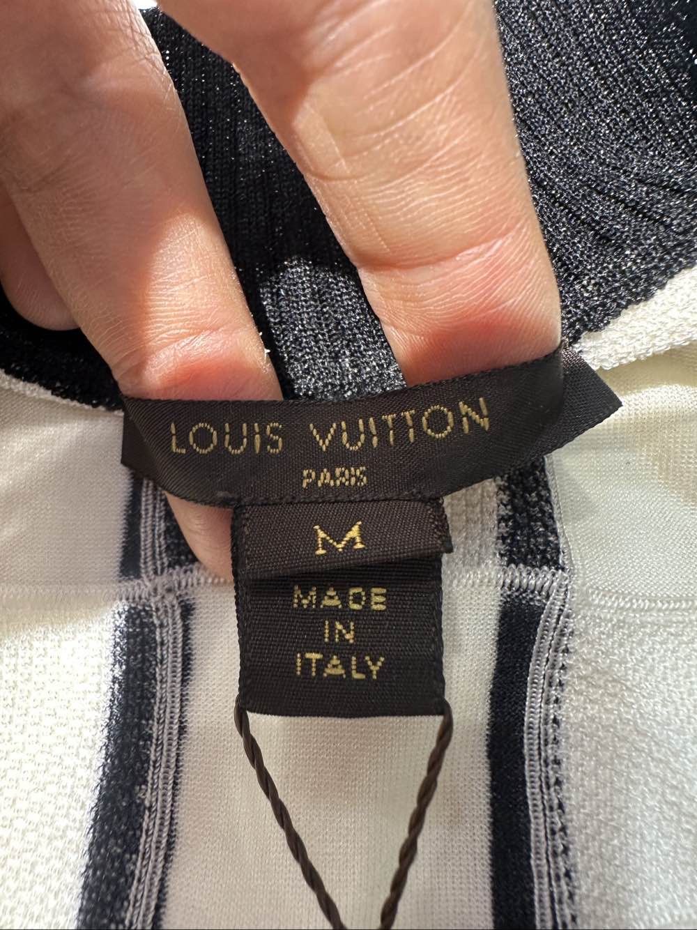 Louis Vuitton Louis Vuitton Striped Knit T-Shirt Size M Size US M / EU 48-50 / 2 - 3 Thumbnail