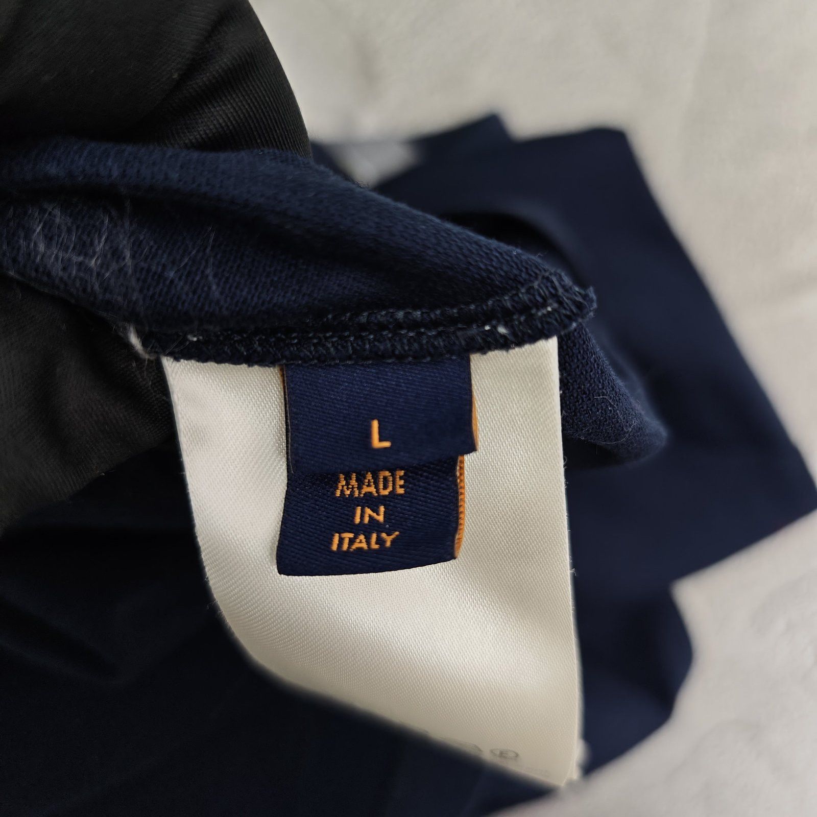 Louis Vuitton Louis Vuitton Embroidered Logo Polo Shirt Size L Size US L / EU 52-54 / 3 - 4 Thumbnail