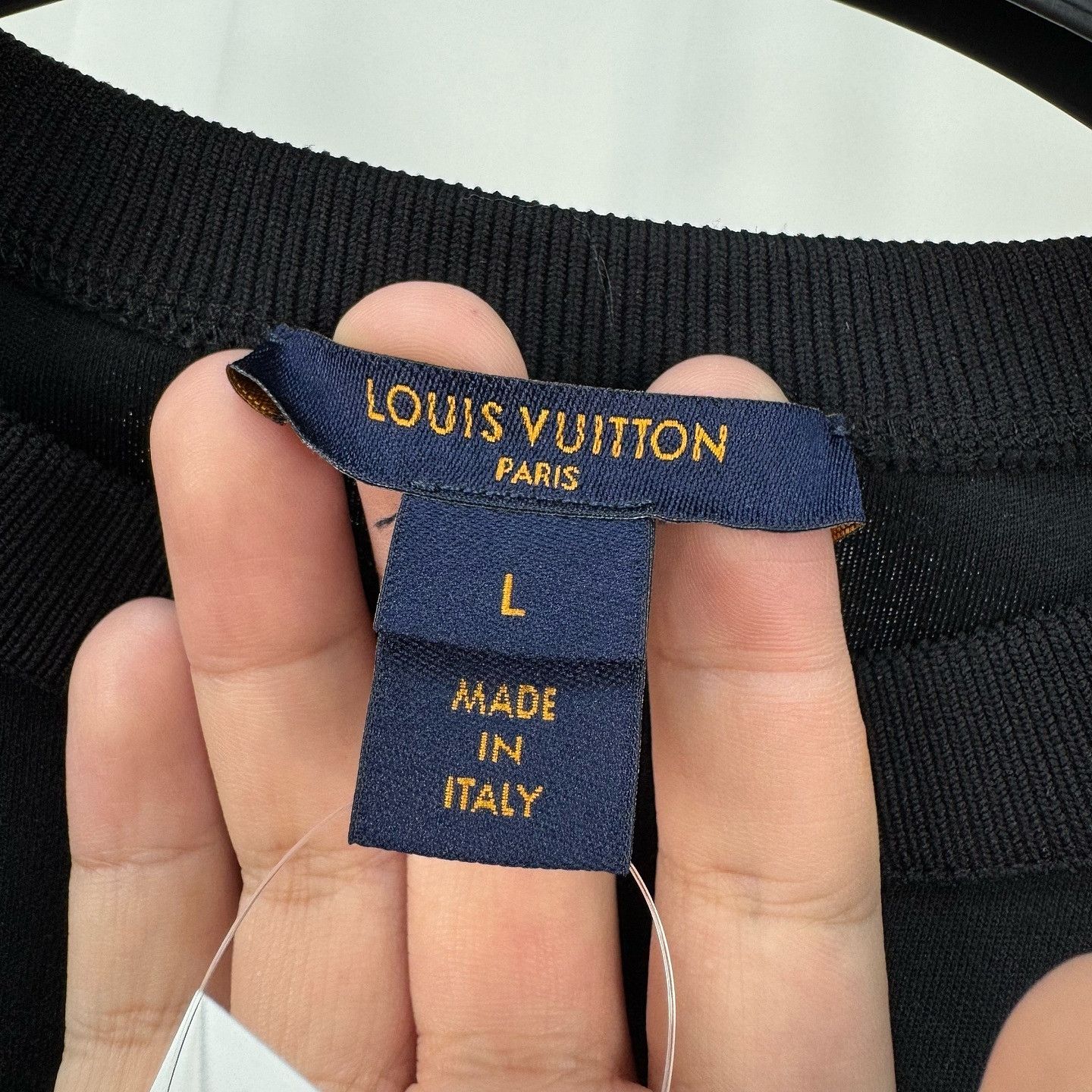 Louis Vuitton Louis Vuitton Midnight Logo T-Shirt Size L Size L / US 10 / IT 46 - 3 Thumbnail