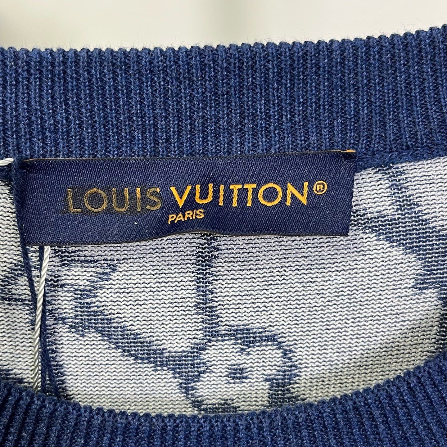 Louis Vuitton Louis Vuitton Monogram Fishnet Knit T-Shirt Size XL Size US XL / EU 56 / 4 - 3 Thumbnail