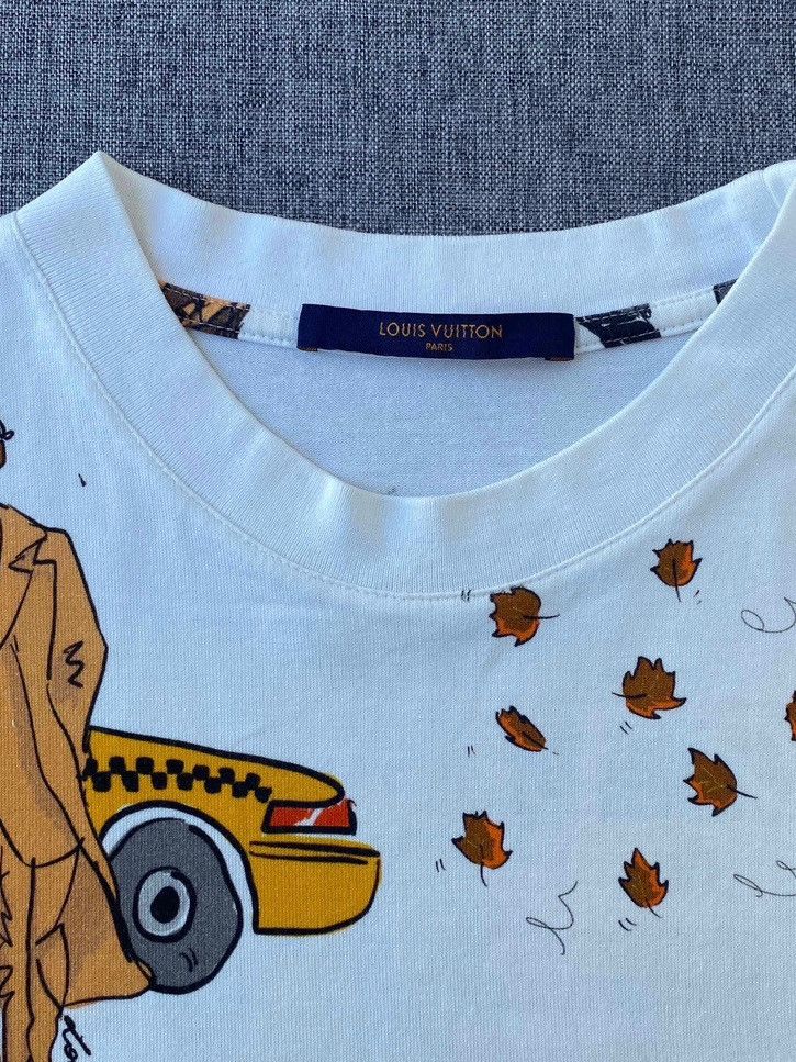 Louis Vuitton Louis Vuitton New Walkers Graphic T-Shirt Size XXS Size US XXS / EU 40 - 6 Thumbnail