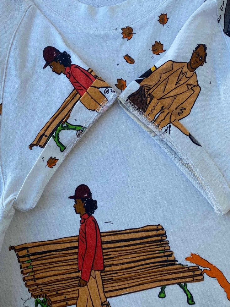 Louis Vuitton Louis Vuitton New Walkers Graphic T-Shirt Size XXS Size US XXS / EU 40 - 8 Thumbnail