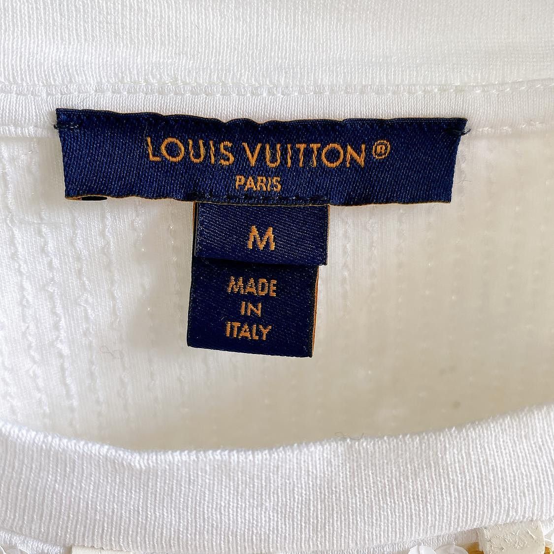 Louis Vuitton Louis Vuitton Sequined Chain T-Shirt Size M Size M / US 6-8 / IT 42-44 - 3 Thumbnail