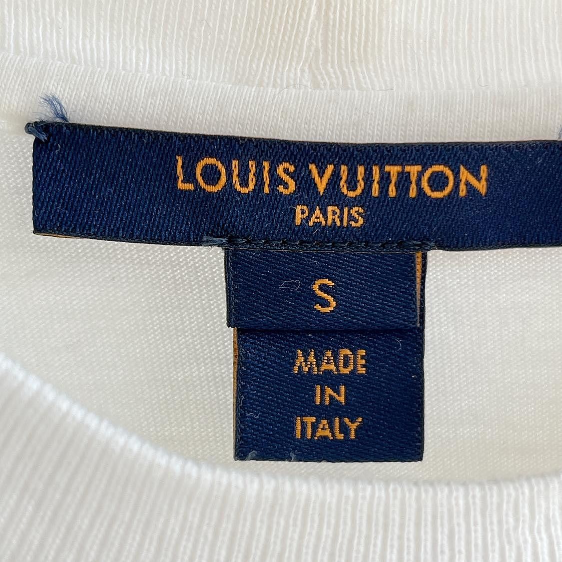 Louis Vuitton Louis Vuitton Chain Detail Graphic T-Shirt Size S Size S / US 4 / IT 40 - 3 Thumbnail