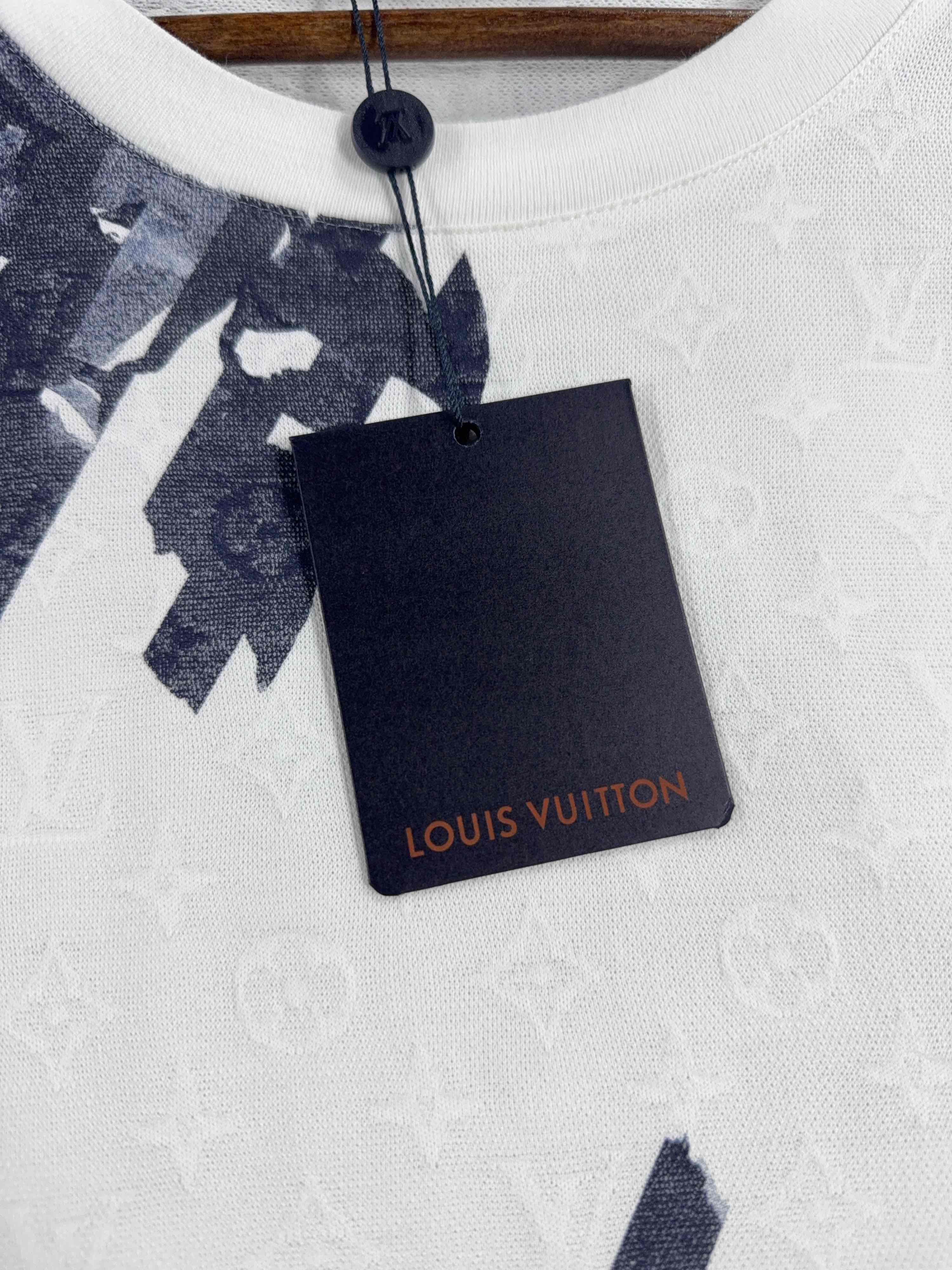 Louis Vuitton Louis Vuitton Floral Short Sleeve T-Shirt XXL Size US XXL / EU 58 / 5 - 5 Thumbnail