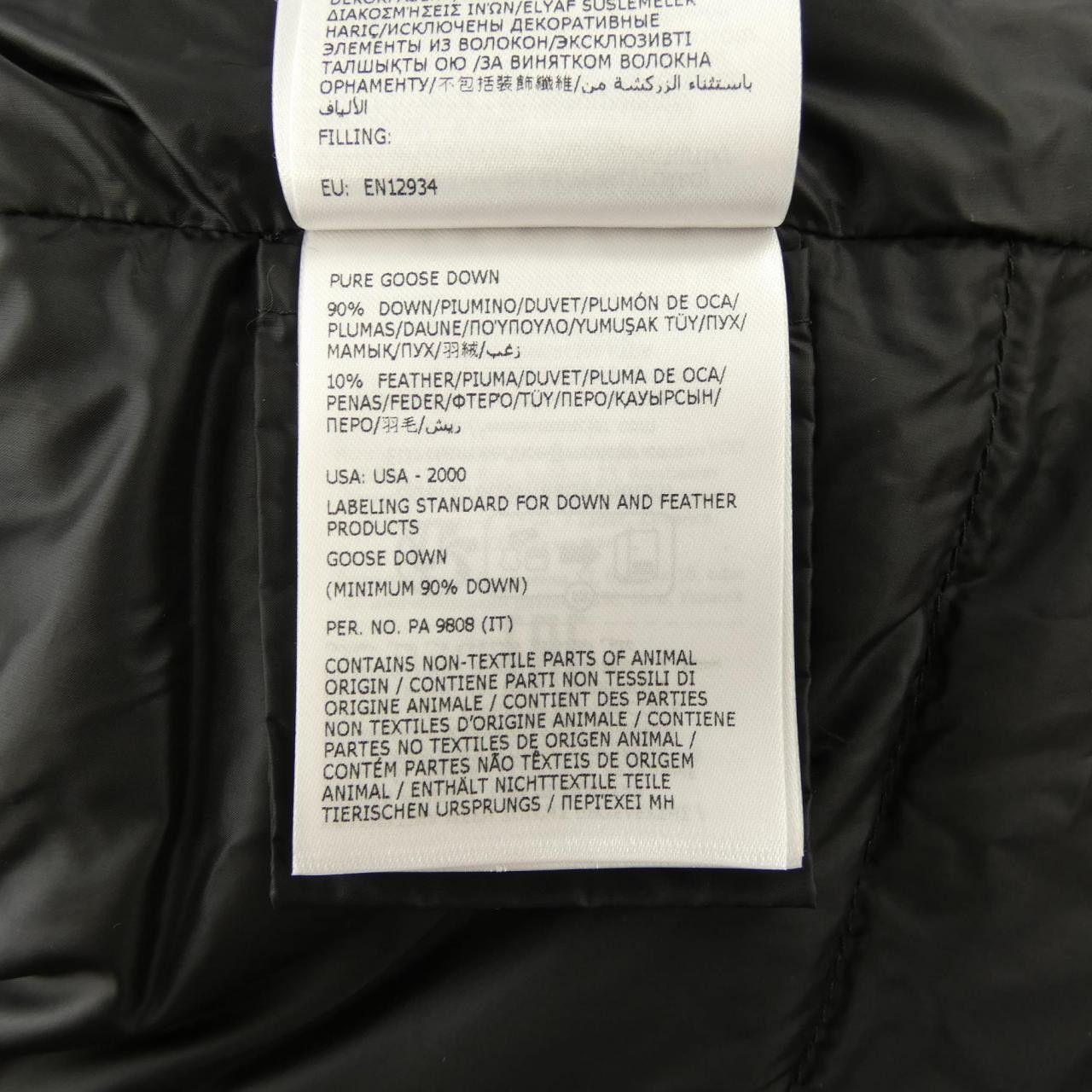 Moncler Moncler Moncler LAICHEFUR goat leather down jacket Fur Outerwear LAICHEFUR DUTY FREE for USA Size ONE SIZE - 4 Thumbnail