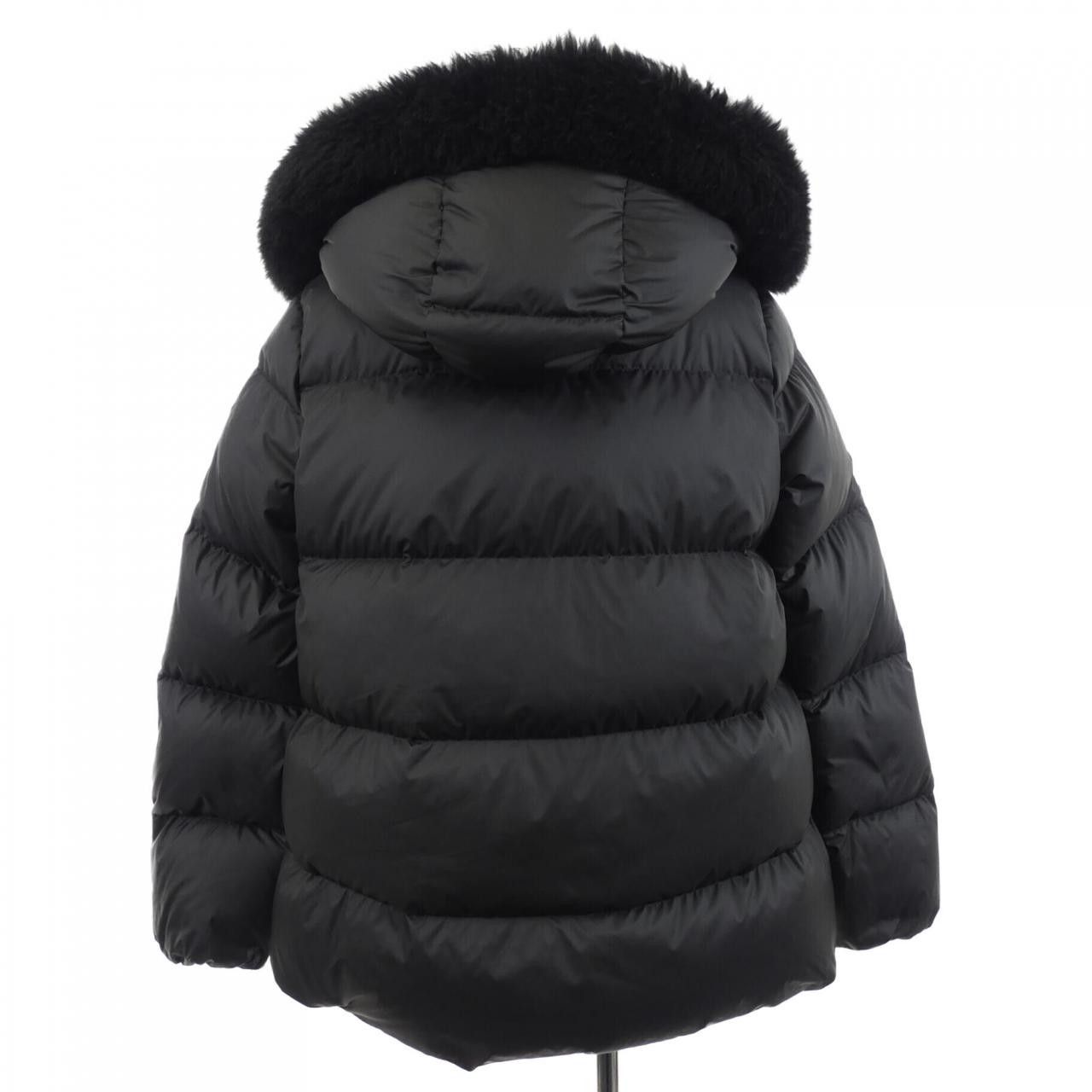 Moncler Moncler Moncler LAICHEFUR goat leather down jacket Fur Outerwear LAICHEFUR DUTY FREE for USA Size ONE SIZE - 2 Thumbnail
