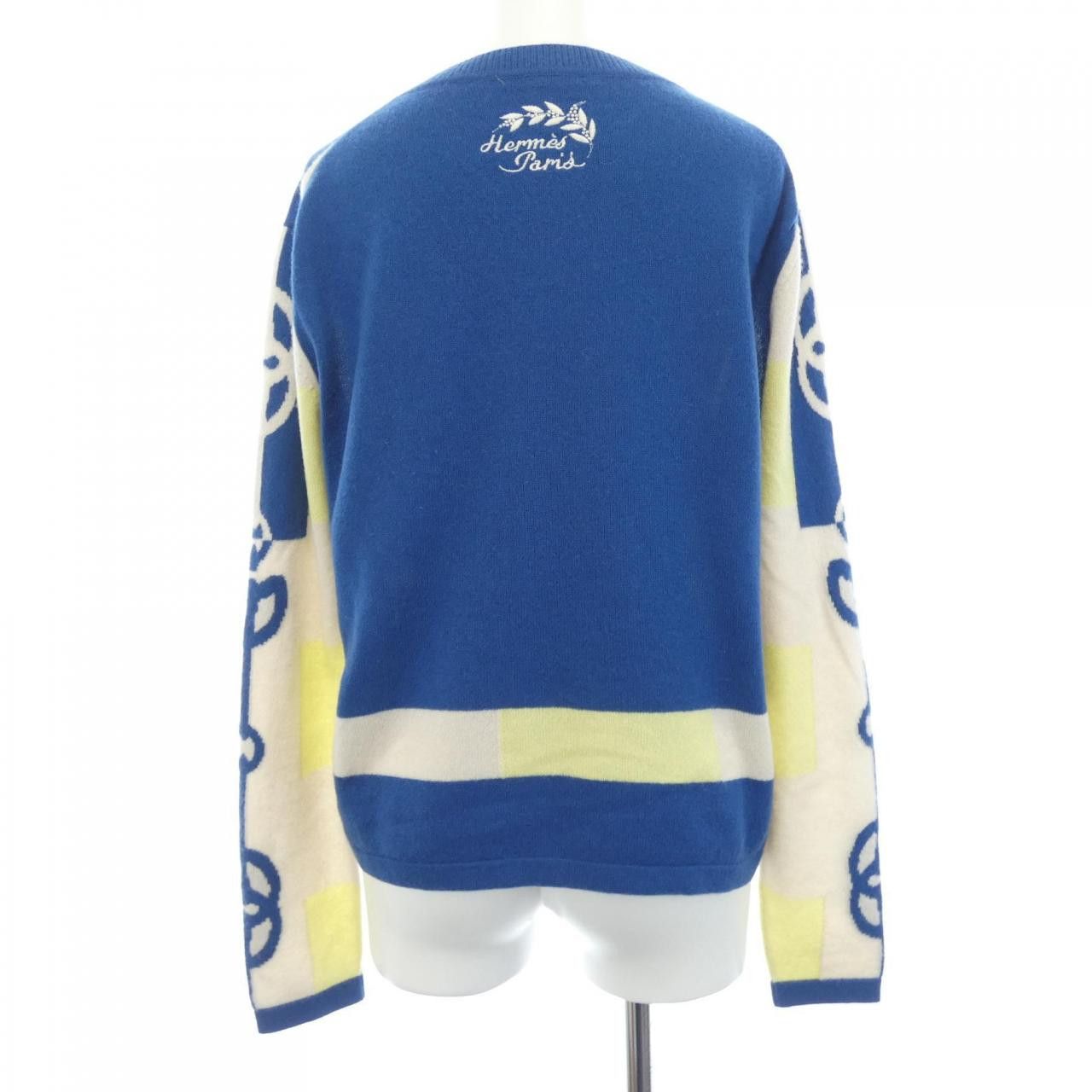 Hermes Hermes Hermes CLIQUETIS Cashmere Knitwear Textile Tops DUTY FREE for USA Size ONE SIZE - 2 Thumbnail