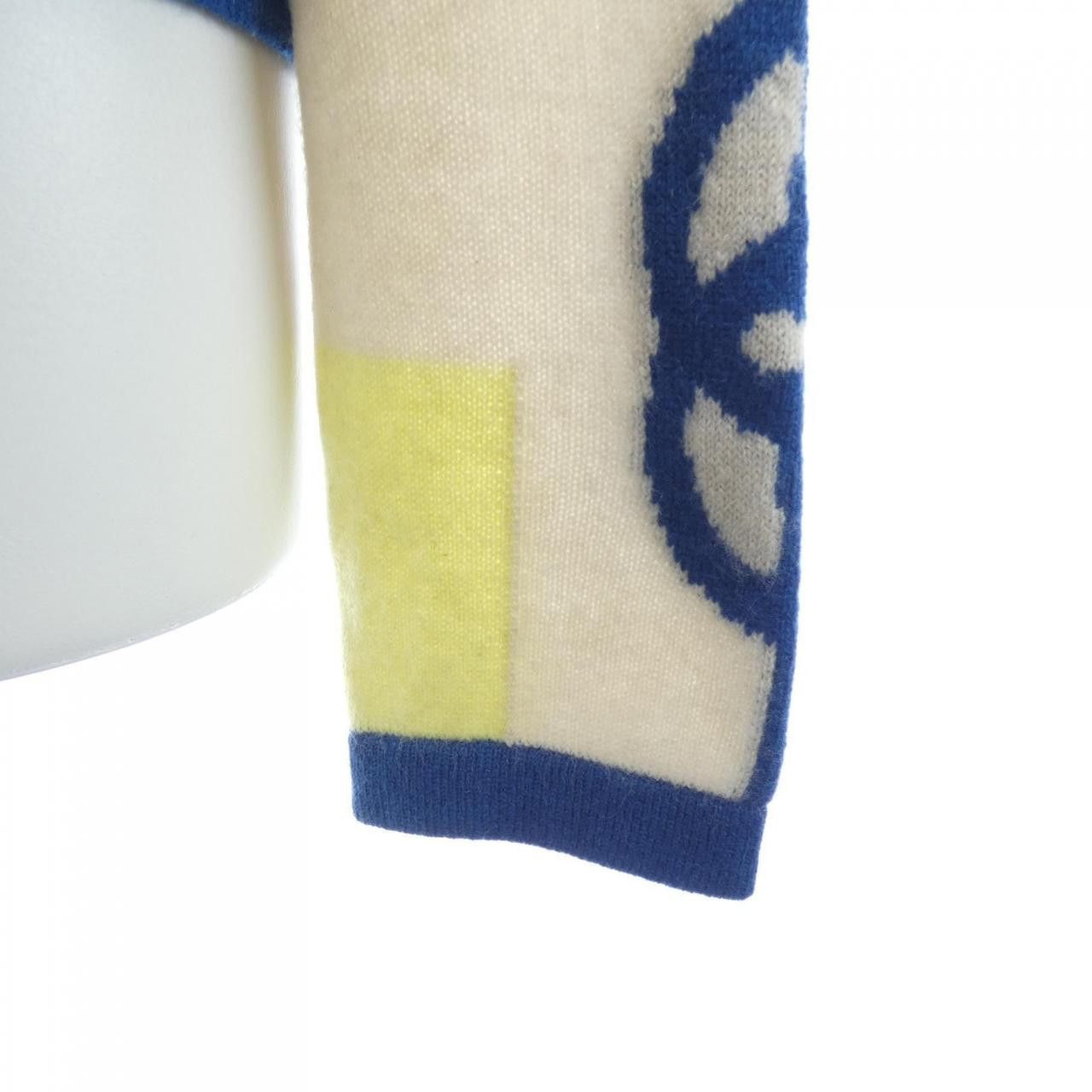 Hermes Hermes Hermes CLIQUETIS Cashmere Knitwear Textile Tops DUTY FREE for USA Size ONE SIZE - 7 Thumbnail