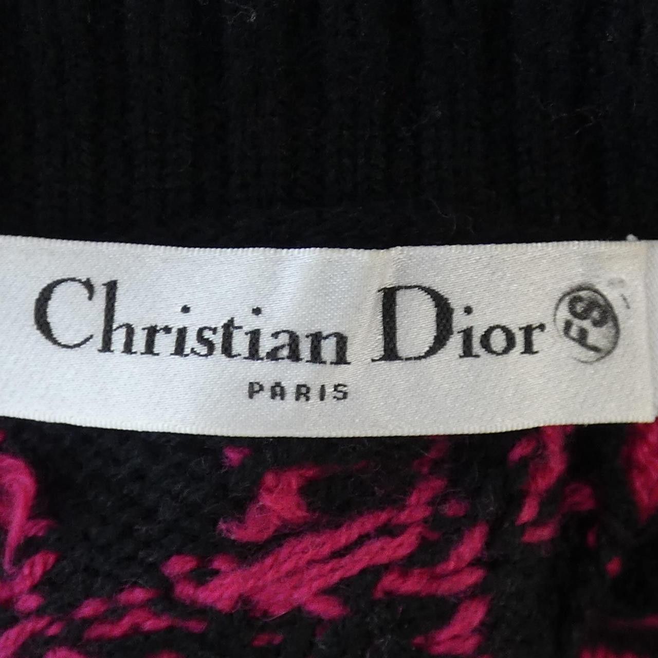 Dior Dior Christian Dior Cashmere Knit Textile Tops 144S53AM067 DUTY FREE for USA Size ONE SIZE - 4 Thumbnail