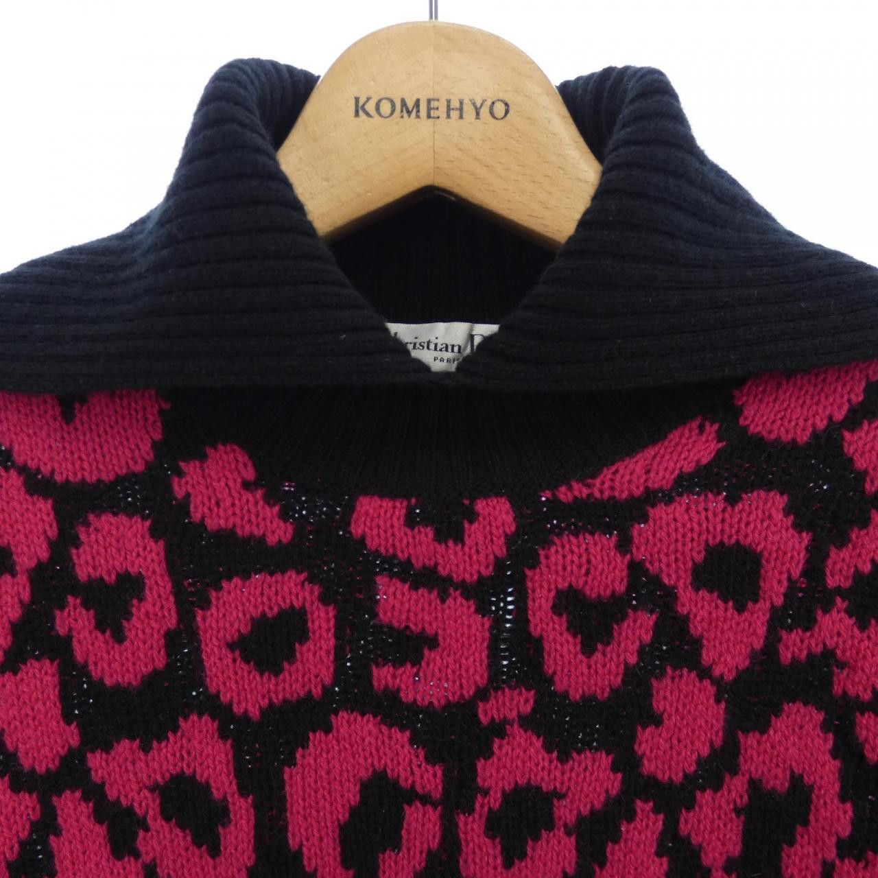 Dior Dior Christian Dior Cashmere Knit Textile Tops 144S53AM067 DUTY FREE for USA Size ONE SIZE - 5 Thumbnail