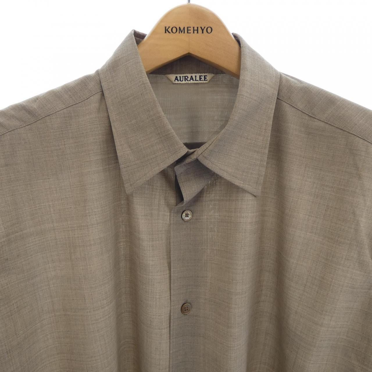 Other Other AURALEE Shirt Textile Dress Shirt A25SS01WT DUTY FREE for USA Size ONE SIZE - 5 Thumbnail