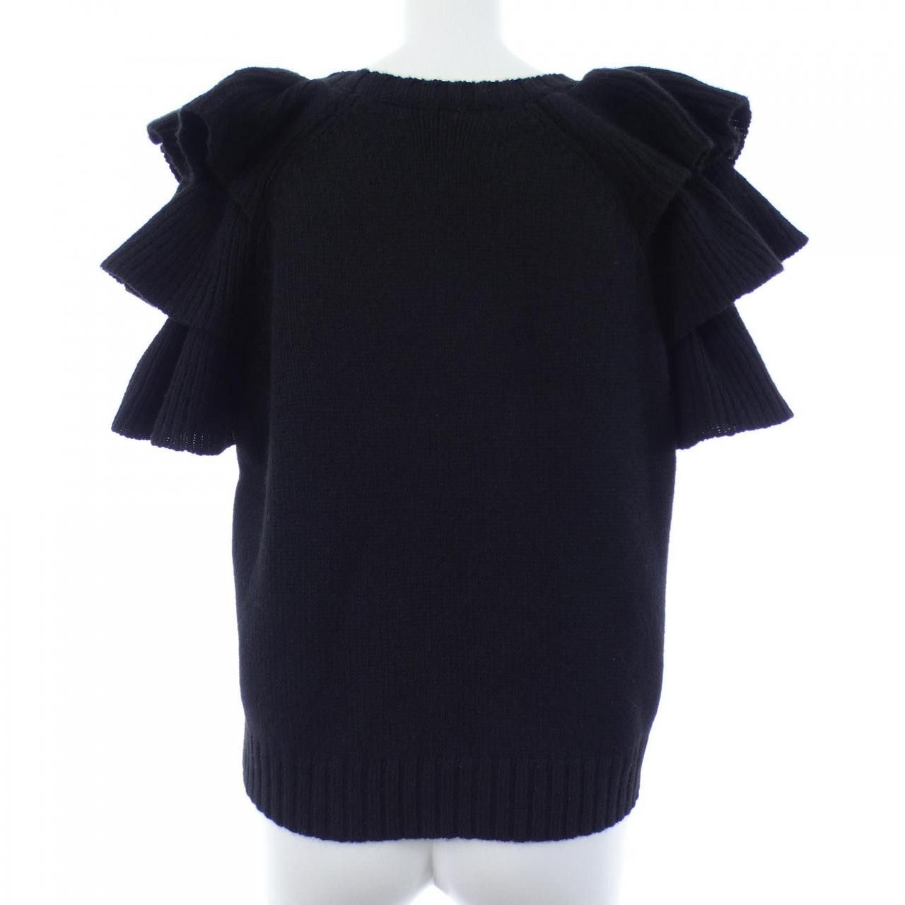 Dior Dior Christian Dior CHRISTIAN DIOR Signature Cashmere Knit Textile Tops 324S13AM003 DUTY FREE for USA Size ONE SIZE - 2 Thumbnail