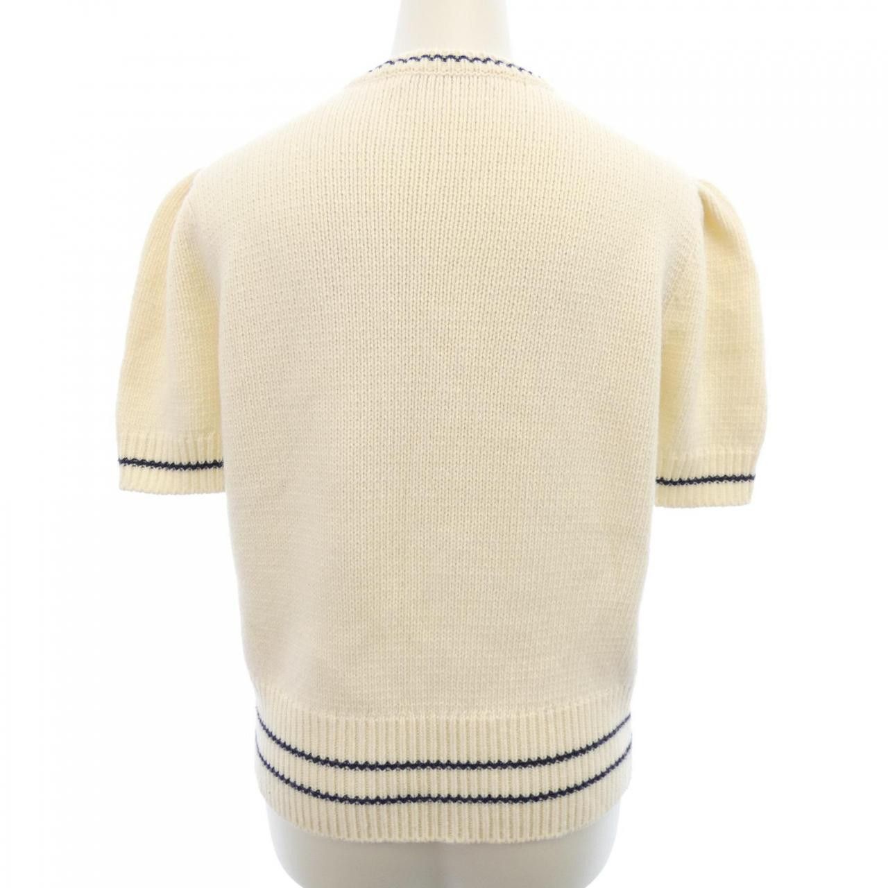 Dior Dior Christian Dior ESSENTIALS Cashmere Blend Knit Textile Tops 154S09AM305 DUTY FREE for USA Size ONE SIZE - 2 Thumbnail