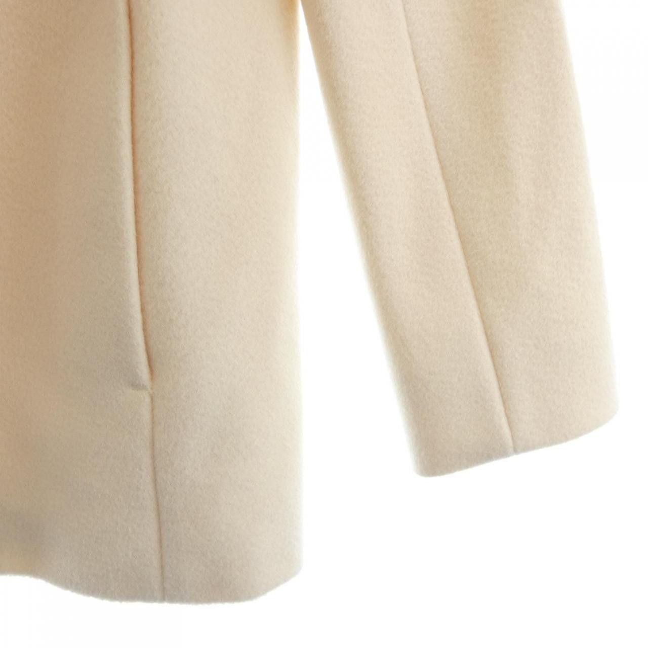 Max Mara Max Mara Max Mara Studio Wool Coat Textile Outerwear DUTY FREE for USA Size ONE SIZE - 6 Thumbnail