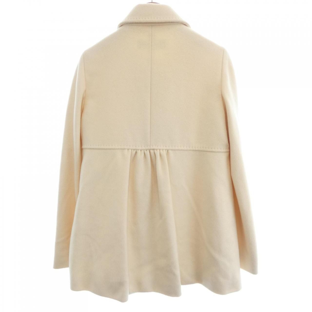 Max Mara Max Mara Max Mara Studio Wool Coat Textile Outerwear DUTY FREE for USA Size ONE SIZE - 2 Thumbnail