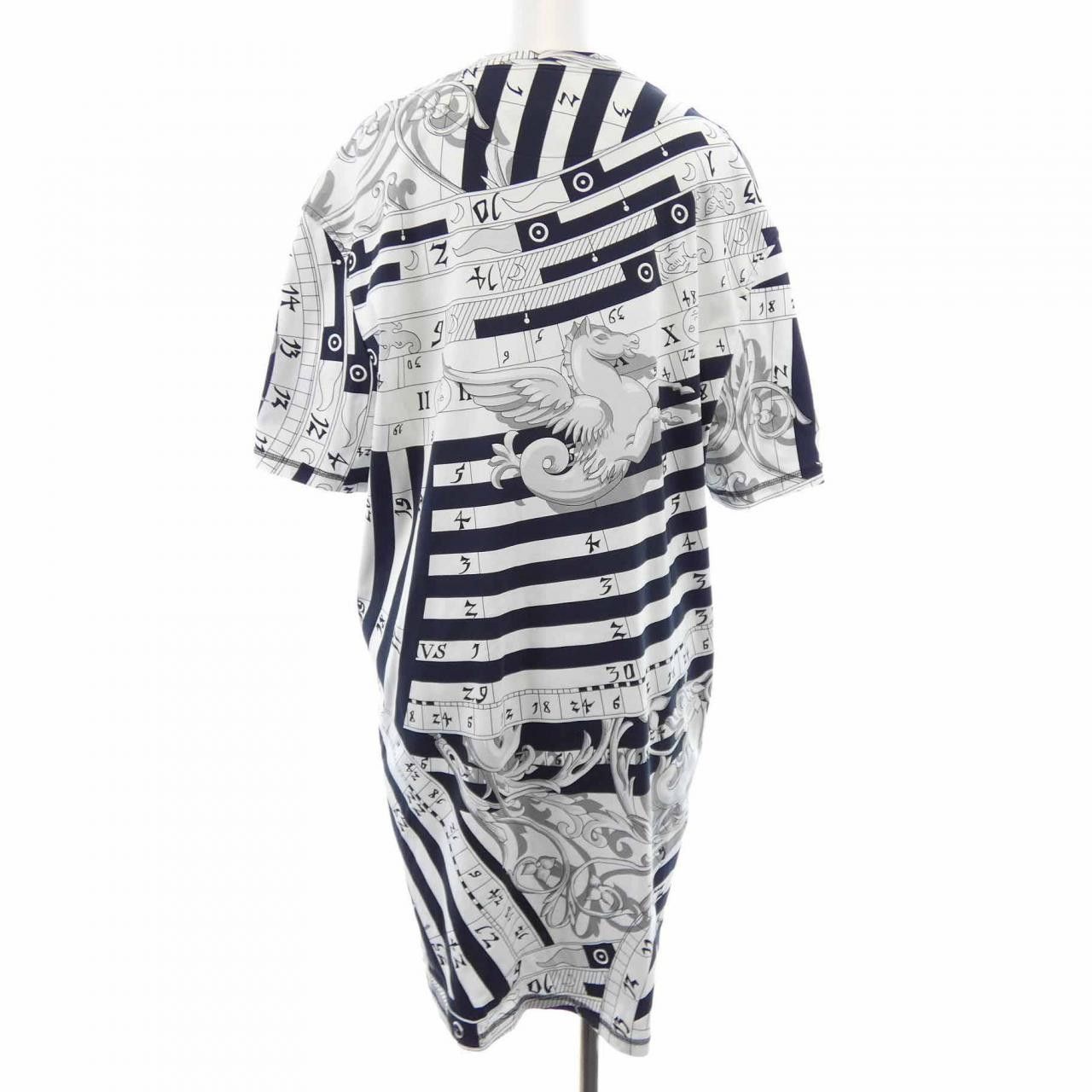 Hermes Hermes Hermes ASTROLOGY REMIX Cotton Dress Textile Dresses 3H4515DA DUTY FREE for USA Size ONE SIZE - 2 Thumbnail