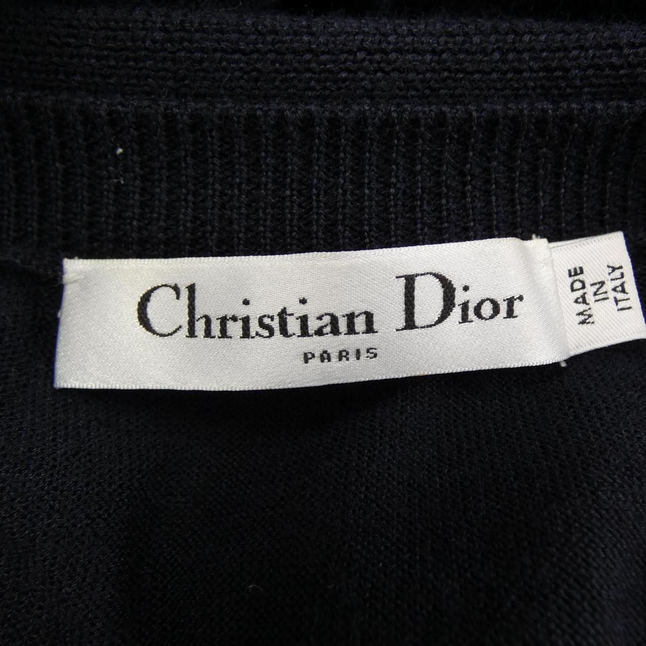 Dior Dior Christian Dior Silk Cashmere Knit Top Textile Tops 114T25AM105 DUTY FREE for USA Size ONE SIZE - 4 Thumbnail