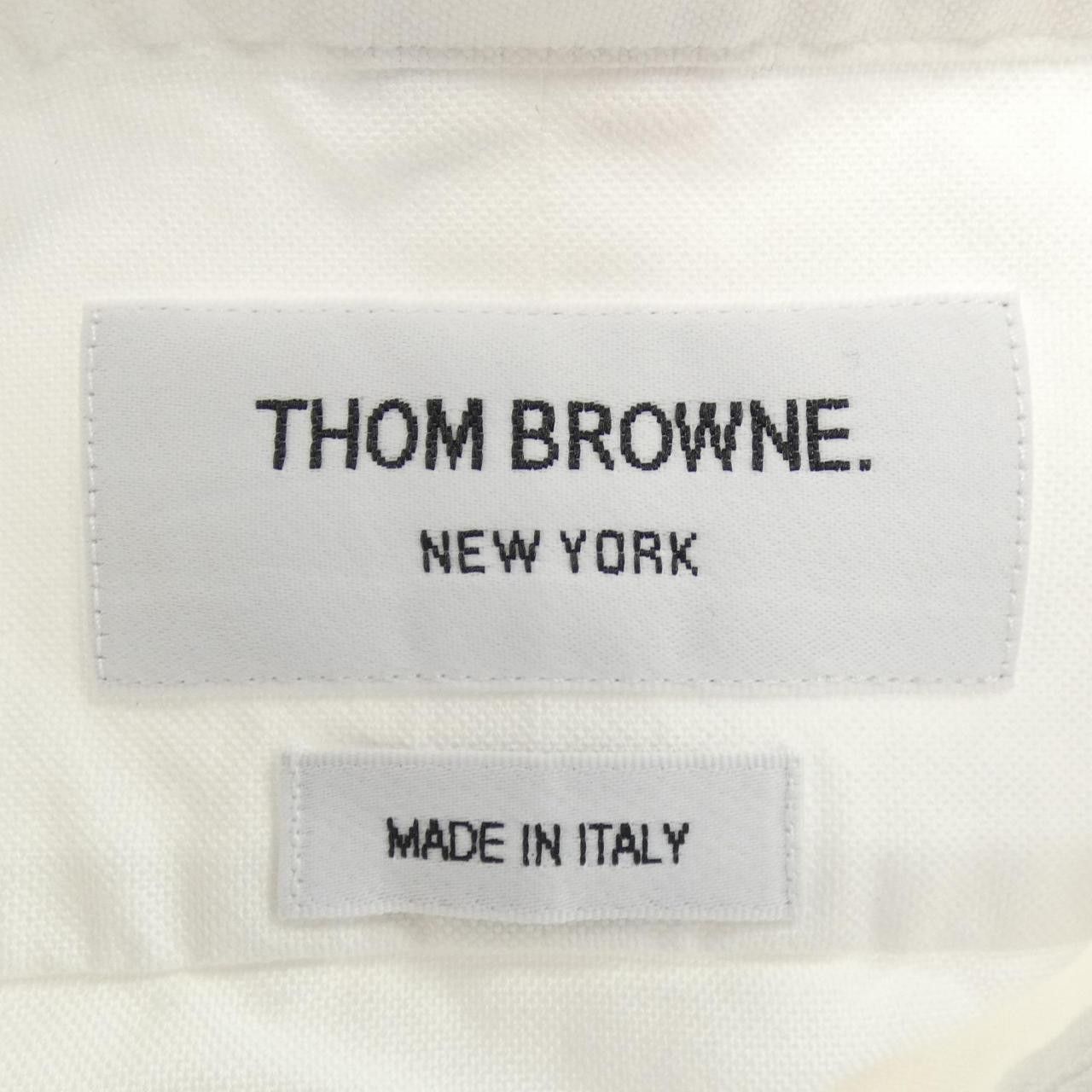 Thom Browne Thom Browne Thom Browne Short Sleeve Shirt Textile Dress Shirt DUTY FREE for USA Size ONE SIZE - 4 Thumbnail