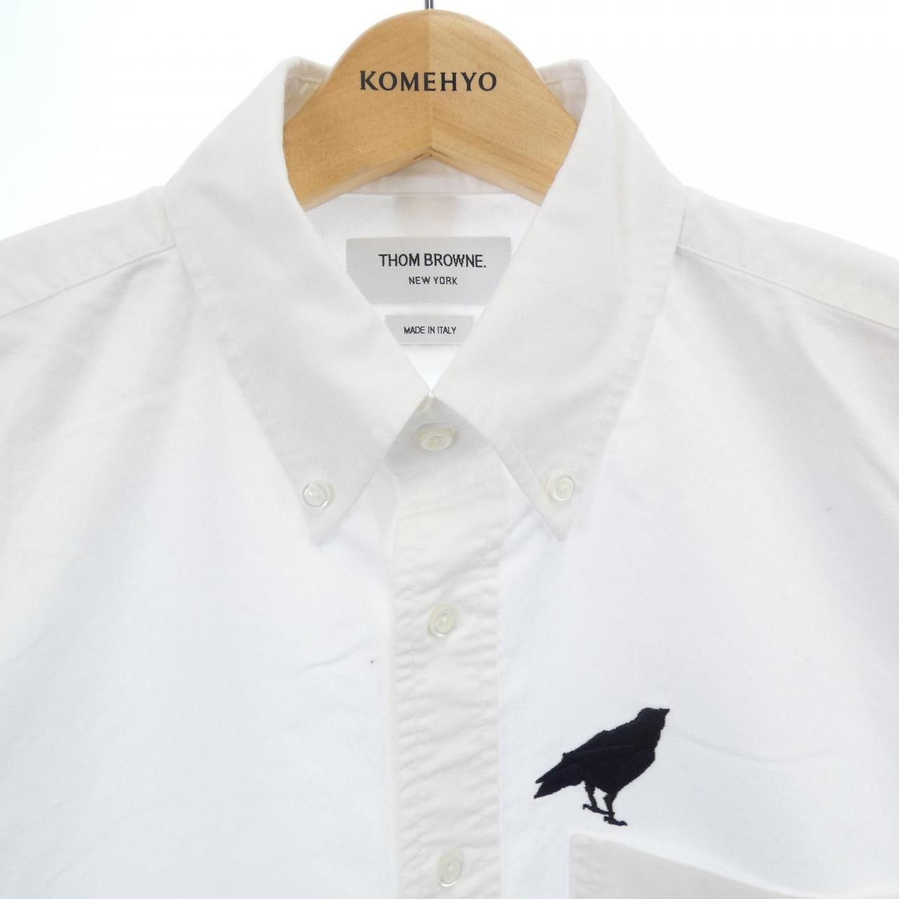 Thom Browne Thom Browne Thom Browne Short Sleeve Shirt Textile Dress Shirt DUTY FREE for USA Size ONE SIZE - 5 Thumbnail