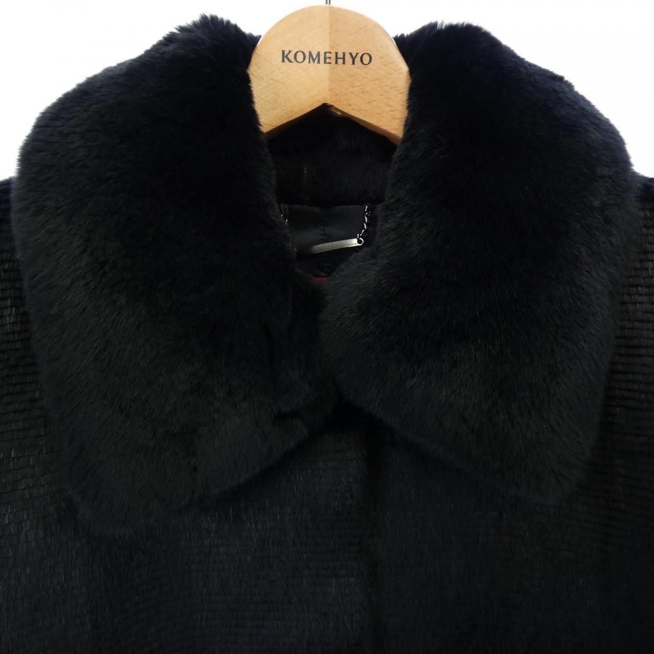 Max Mara MaxMara Max Mara STUDIO Rabbit Jacket Fur Outerwear 646601 DUTY FREE for USA Size ONE SIZE - 5 Thumbnail