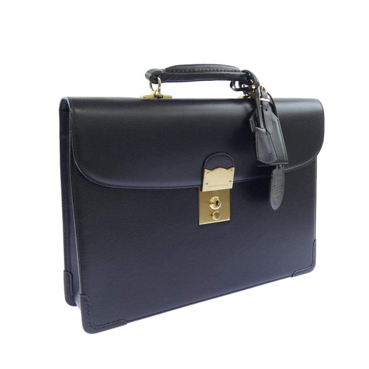 Other Other SOMES SADDLE Leather Bag Leather Handbag DUTY FREE for USA Size ONE SIZE - 2 Thumbnail