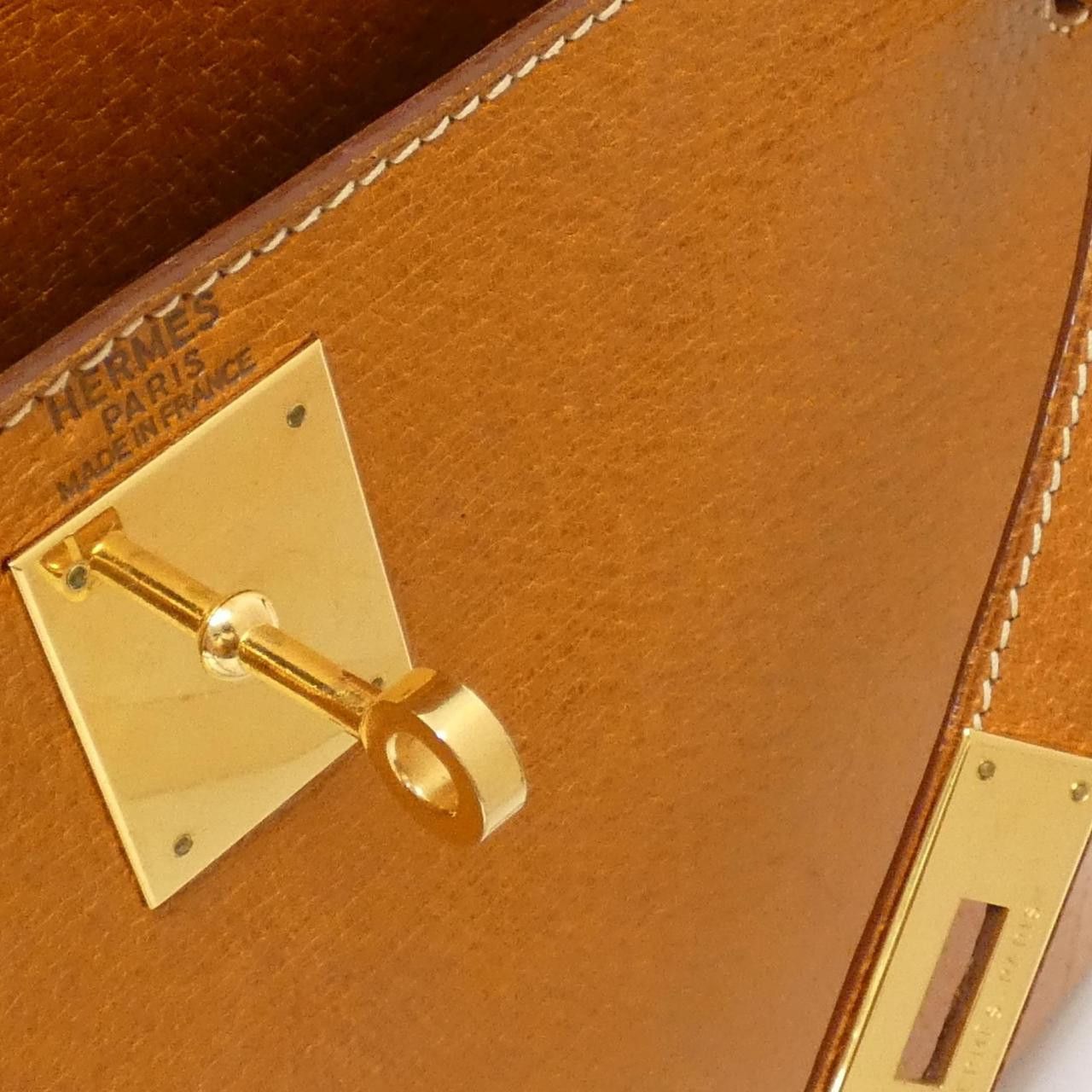 Hermes Hermes Hermes Kelly28 Pigskin Bag Leather Handbag D DUTY FREE for USA Size ONE SIZE - 10 Thumbnail
