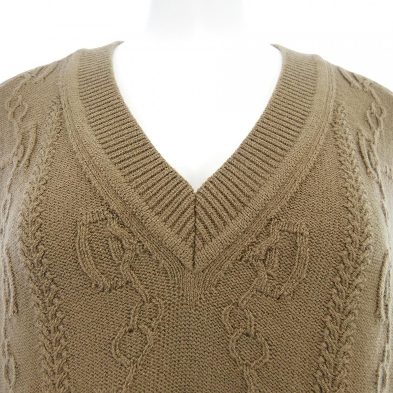 Hermes Hermes Hermes Cashmere Blend Dress Textile Dresses DUTY FREE for USA Size ONE SIZE - 5 Thumbnail
