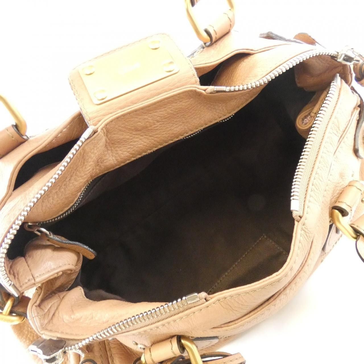 Chloe Chloe Chloe Paddington Cowhide Bag Leather Handbag 7ESA02 DUTY FREE for USA Size ONE SIZE - 9 Thumbnail