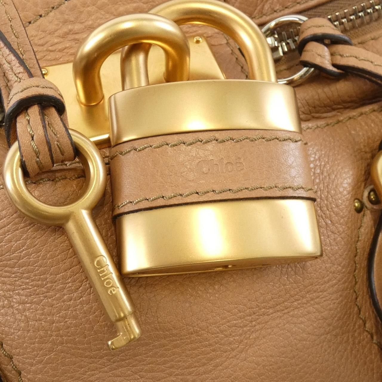 Chloe Chloe Chloe Paddington Cowhide Bag Leather Handbag 7ESA02 DUTY FREE for USA Size ONE SIZE - 5 Thumbnail