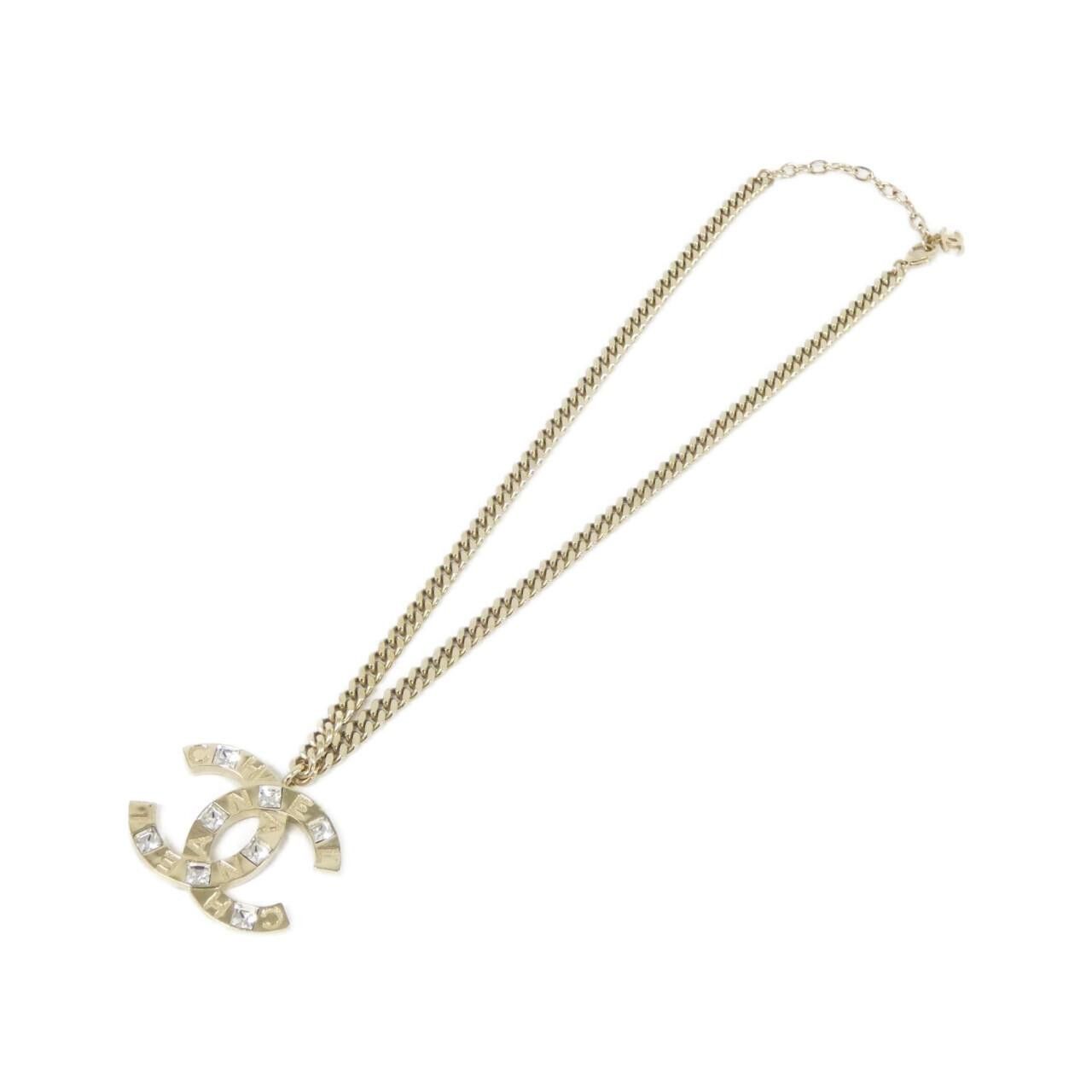 Chanel Chanel Chanel Crystal Necklace Metal Necklace DUTY FREE for USA Size ONE SIZE - 2 Thumbnail