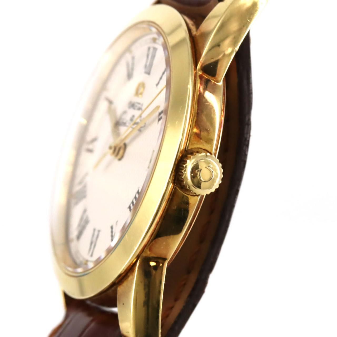 Omega Omega Omega Louis Brand Au750 Automatic Precious Metal Automatic DUTY FREE for USA Size ONE SIZE - 3 Thumbnail
