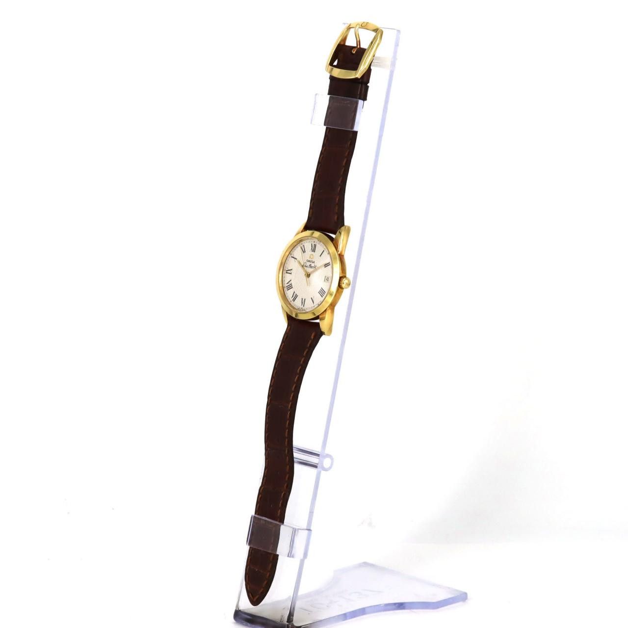 Omega Omega Omega Louis Brand Au750 Automatic Precious Metal Automatic DUTY FREE for USA Size ONE SIZE - 2 Thumbnail