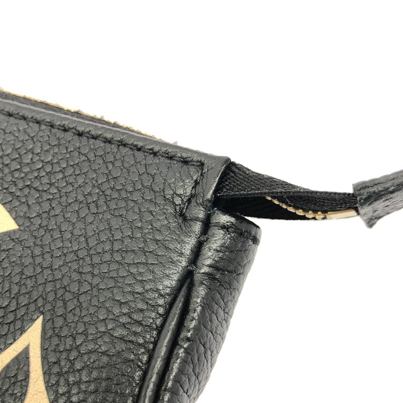 Louis Vuitton Louis Vuitton Louis Vuitton Two-Tone Monogram Empreinte Accessory Pouch Leather Other M80732 DUTY FREE for USA Size ONE SIZE - 4 Thumbnail