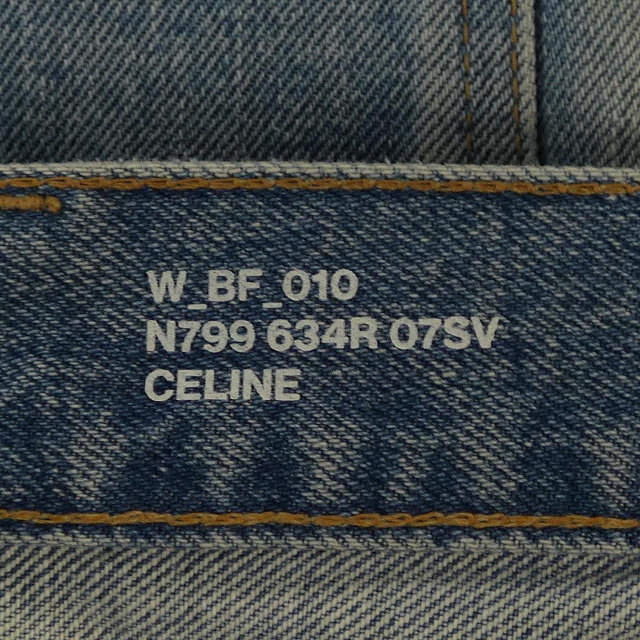 Celine Celine CELINE POLLY JEANS Jeans Textile Jeans 2N799634R DUTY FREE for USA Size ONE SIZE - 4 Thumbnail