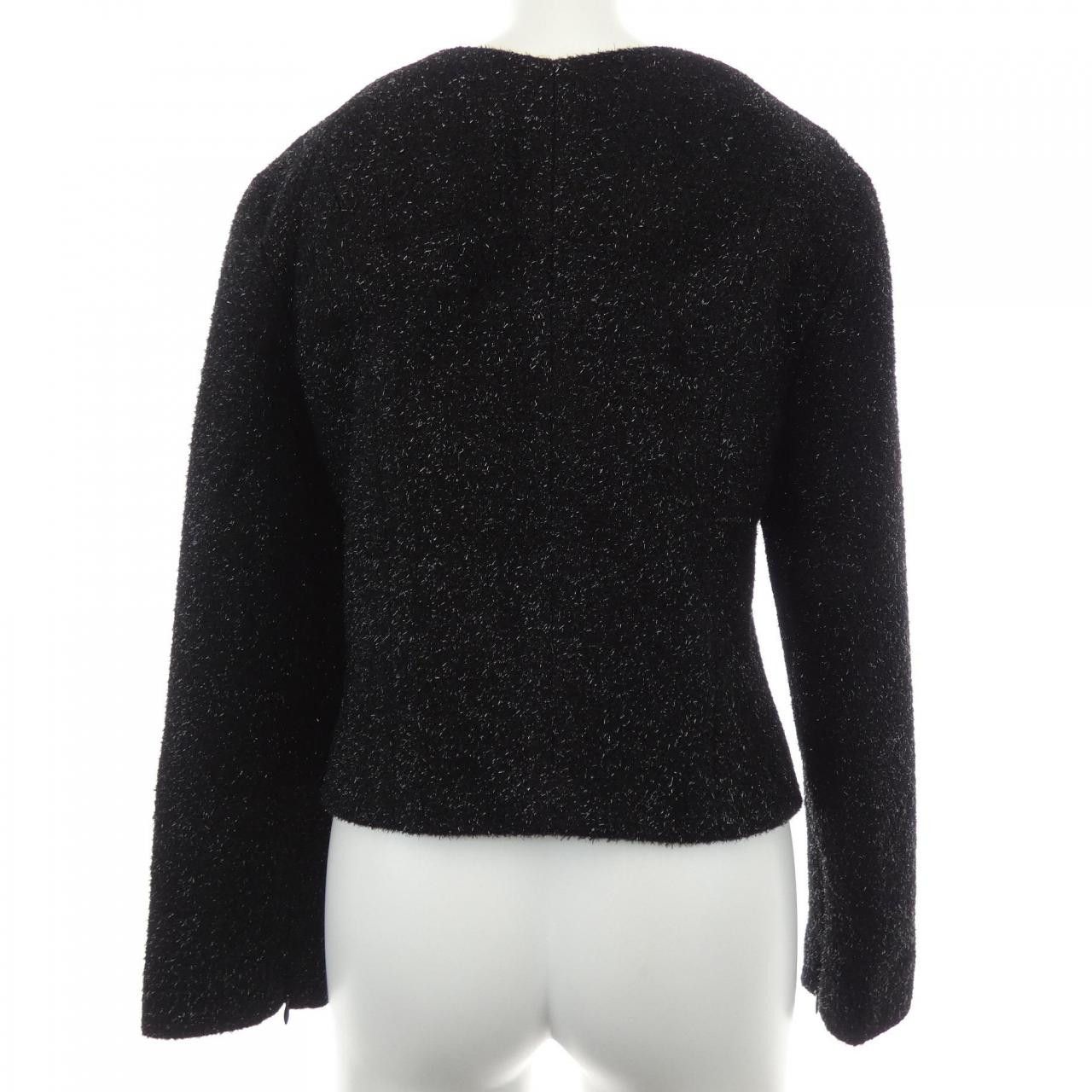 Chanel Chanel Chanel Collarless Jacket Textile Outerwear P55057V37215 DUTY FREE for USA Size ONE SIZE - 2 Thumbnail