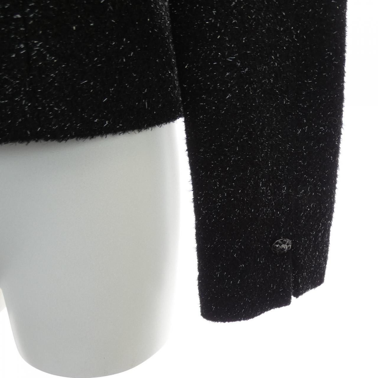 Chanel Chanel Chanel Collarless Jacket Textile Outerwear P55057V37215 DUTY FREE for USA Size ONE SIZE - 7 Thumbnail