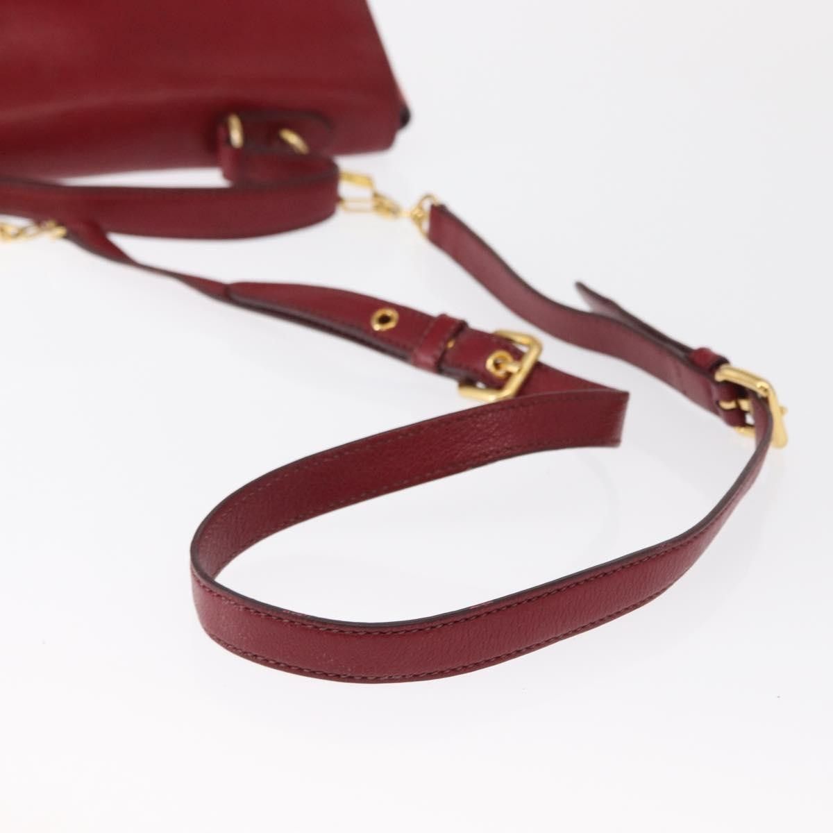 Miu Miu Miu Miu Madras Top Handle Leather Size ONE SIZE - 15 Thumbnail