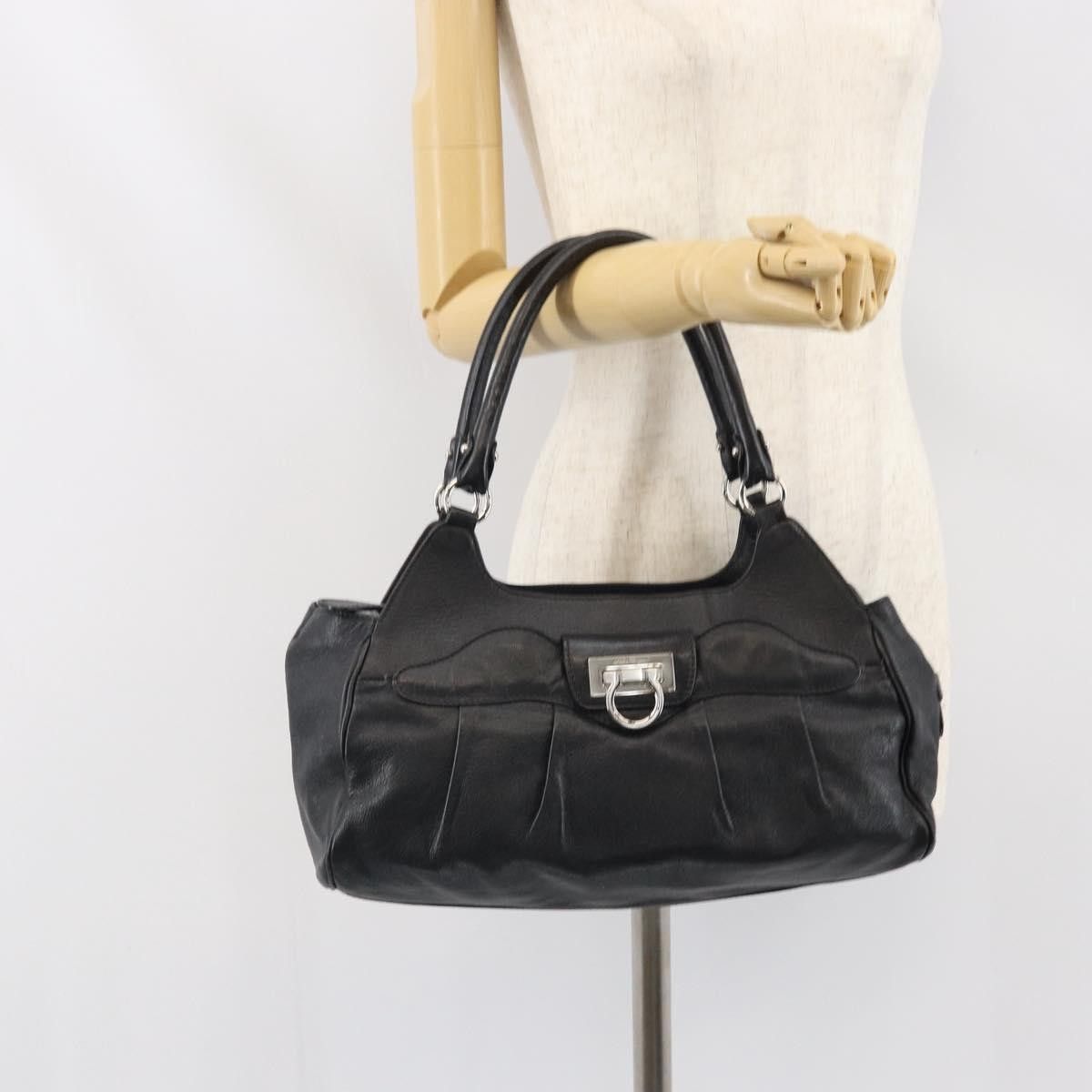 Salvatore Ferragamo Salvatore Ferragamo Gancini Leather Size ONE SIZE - 15 Thumbnail