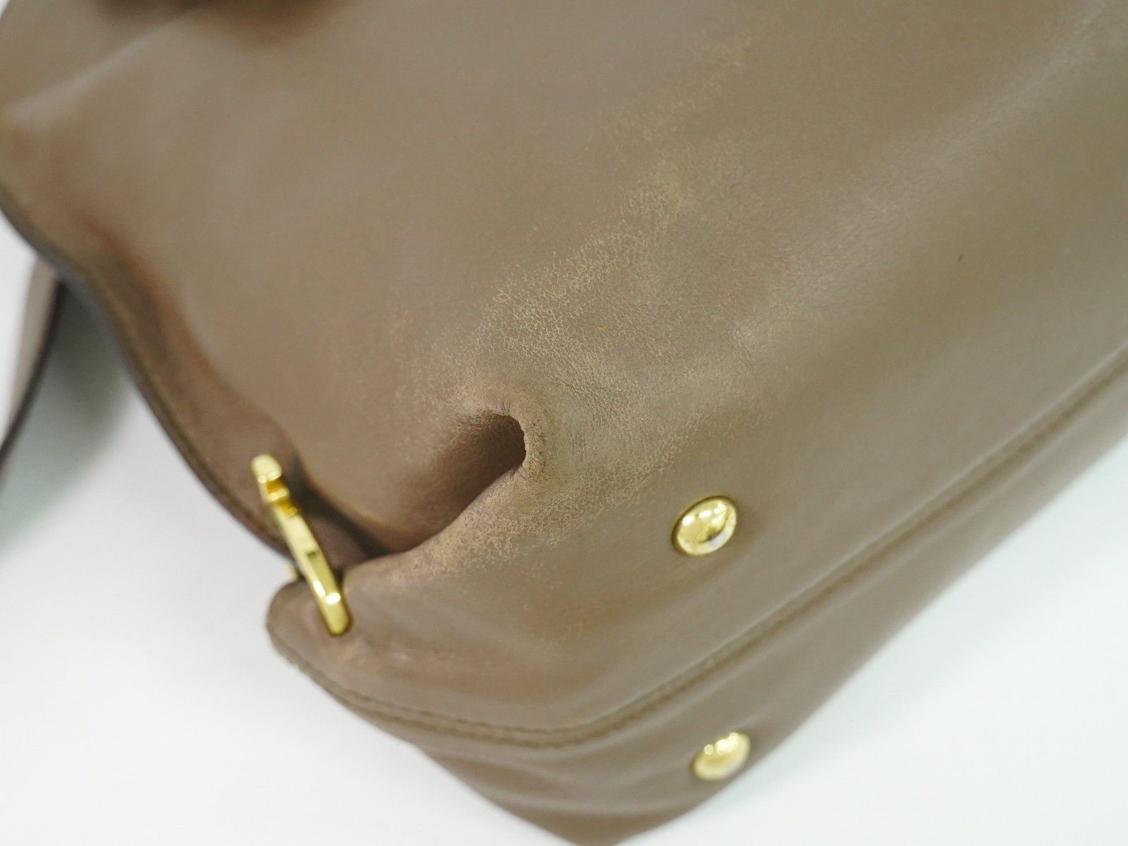 Salvatore Ferragamo Salvatore Ferragamo Sofia Satchel Smooth Leather Size ONE SIZE - 7 Thumbnail