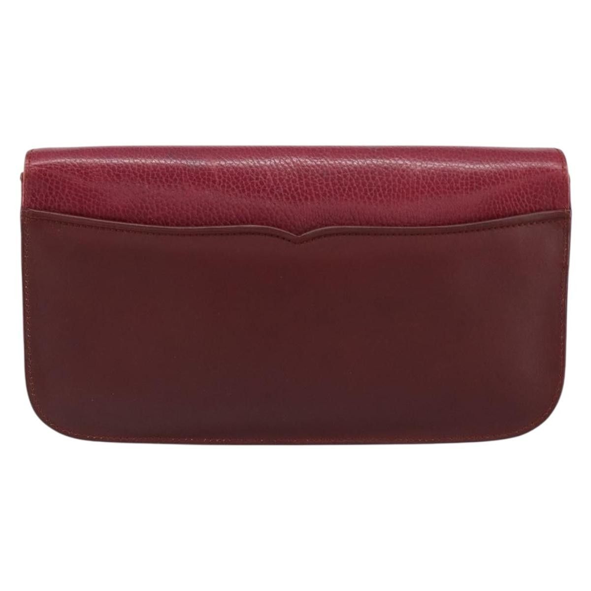 Cartier cartier Must de Cartier Clutch bag Leather Size ONE SIZE - 2 Thumbnail