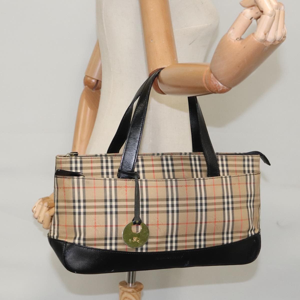 Burberry Burberry Nova Check Handbag Nova Check Canvas Size ONE SIZE - 13 Thumbnail
